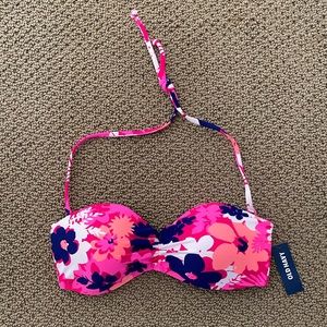 *NEW* Old Navy Pink Floral Bikini Swimsuit Top